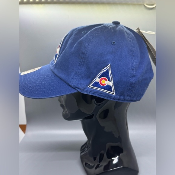 Colorado Rockies NHL Mens Baseball Hat - Velcro Back - Picture 9 of 9